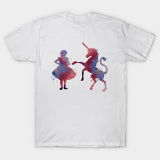 Girl and a unicorn T-Shirt